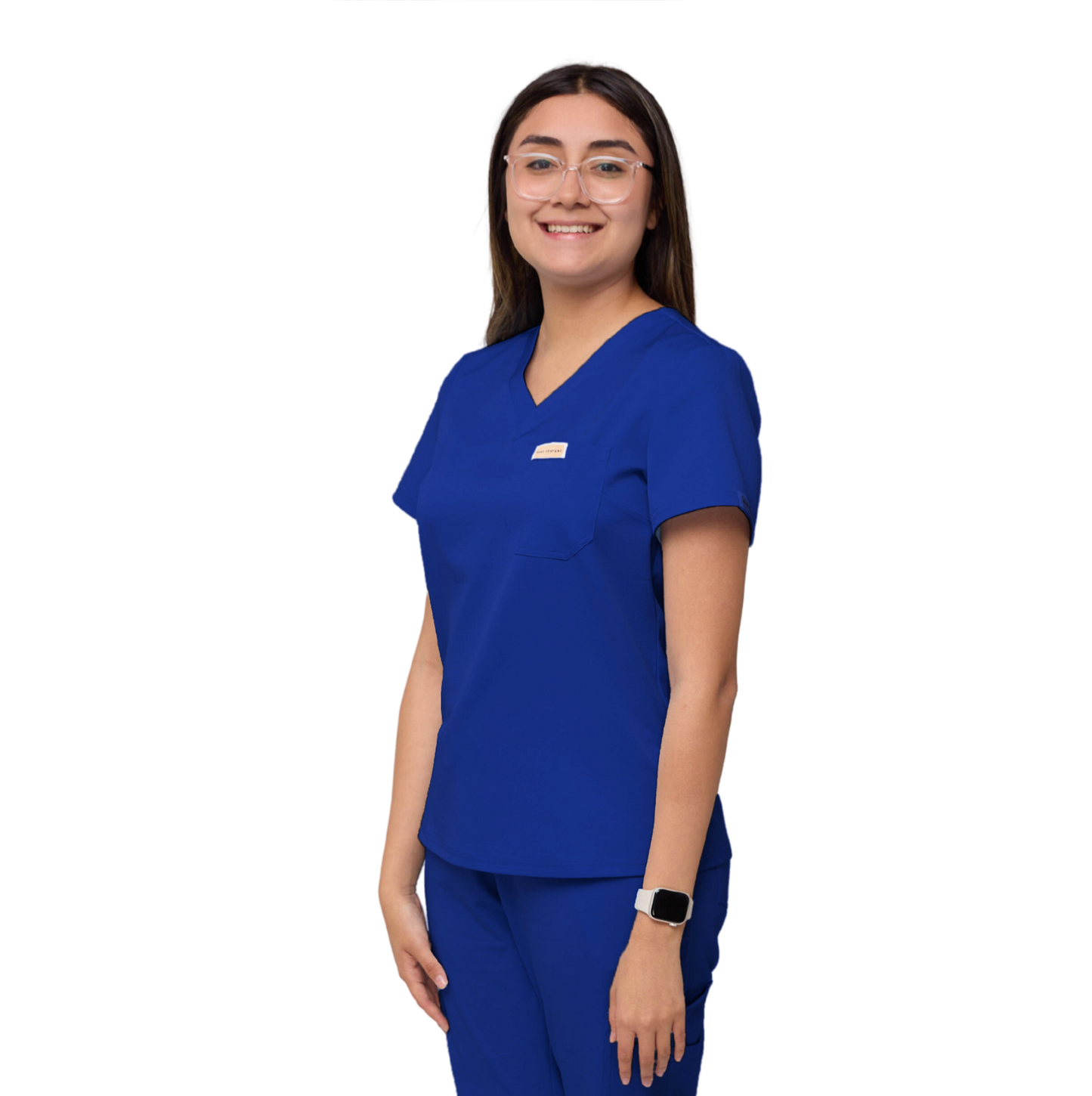 The Eliza One Pocket Scrub Top