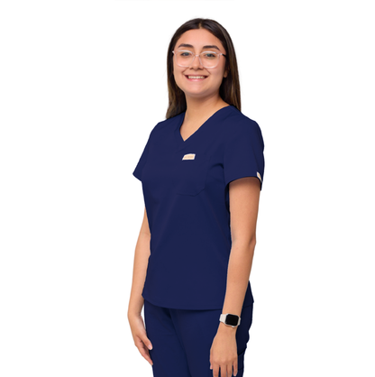 The Eliza One Pocket Scrub Top