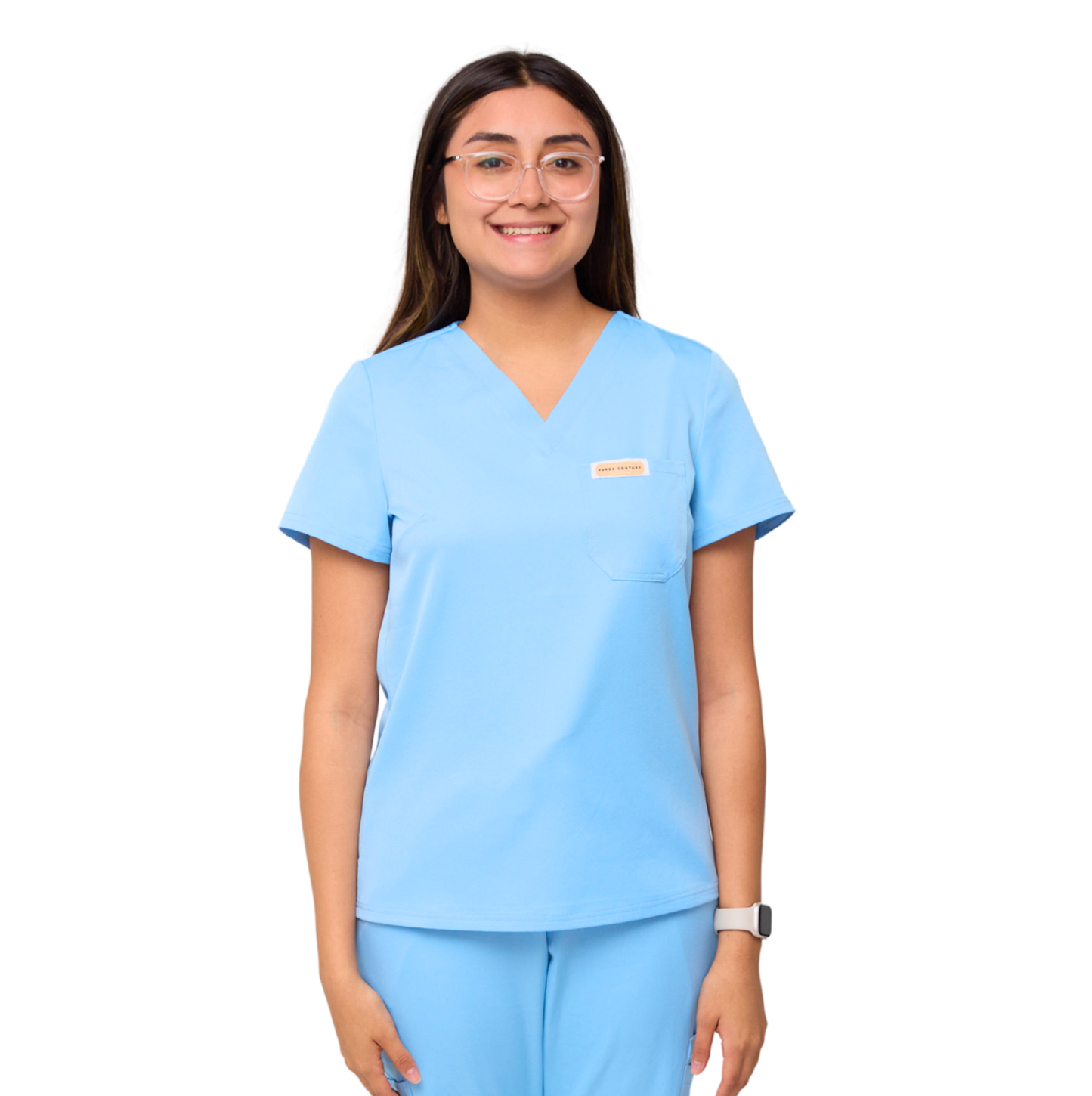 The Eliza One Pocket Scrub Top