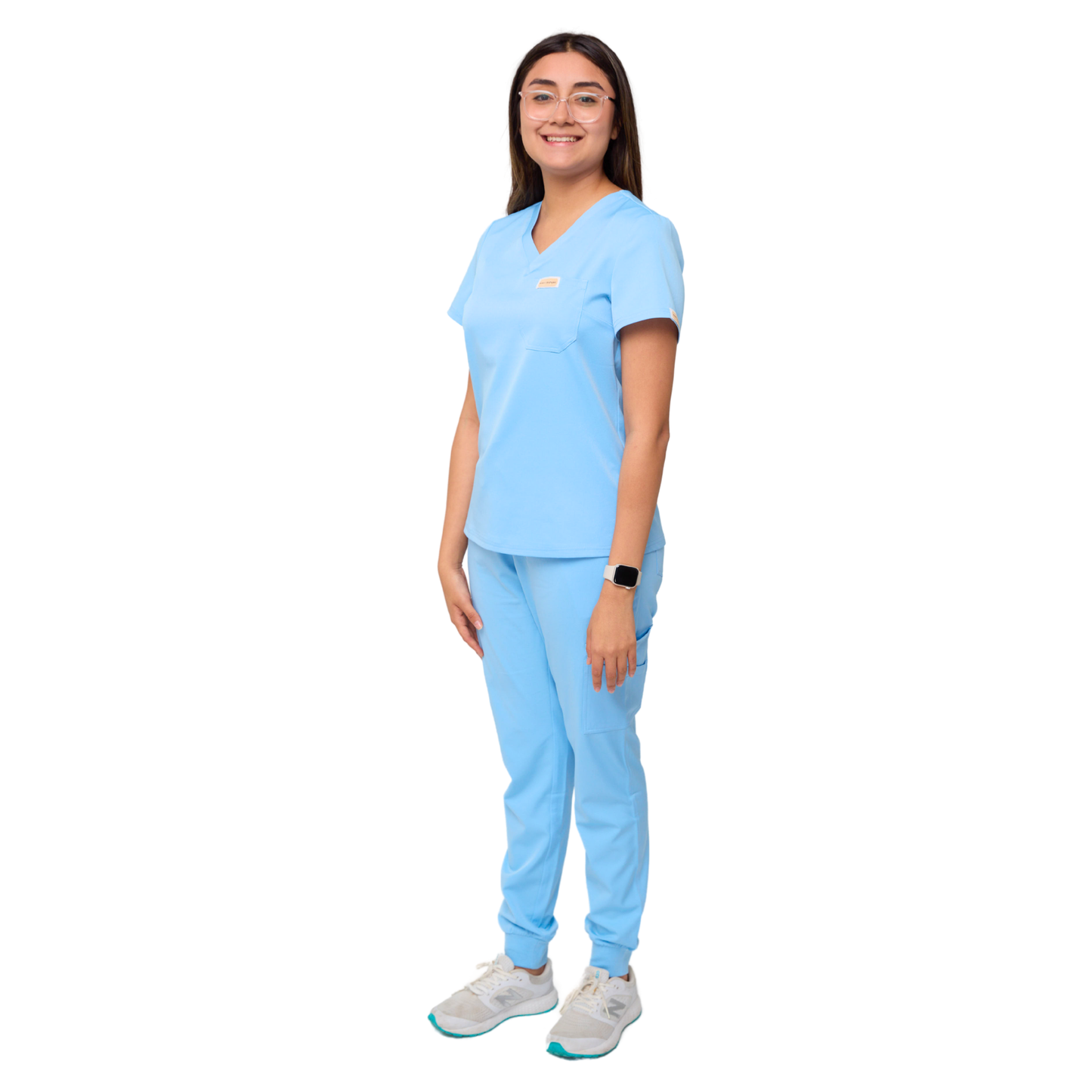 The Eliza One Pocket Scrub Top