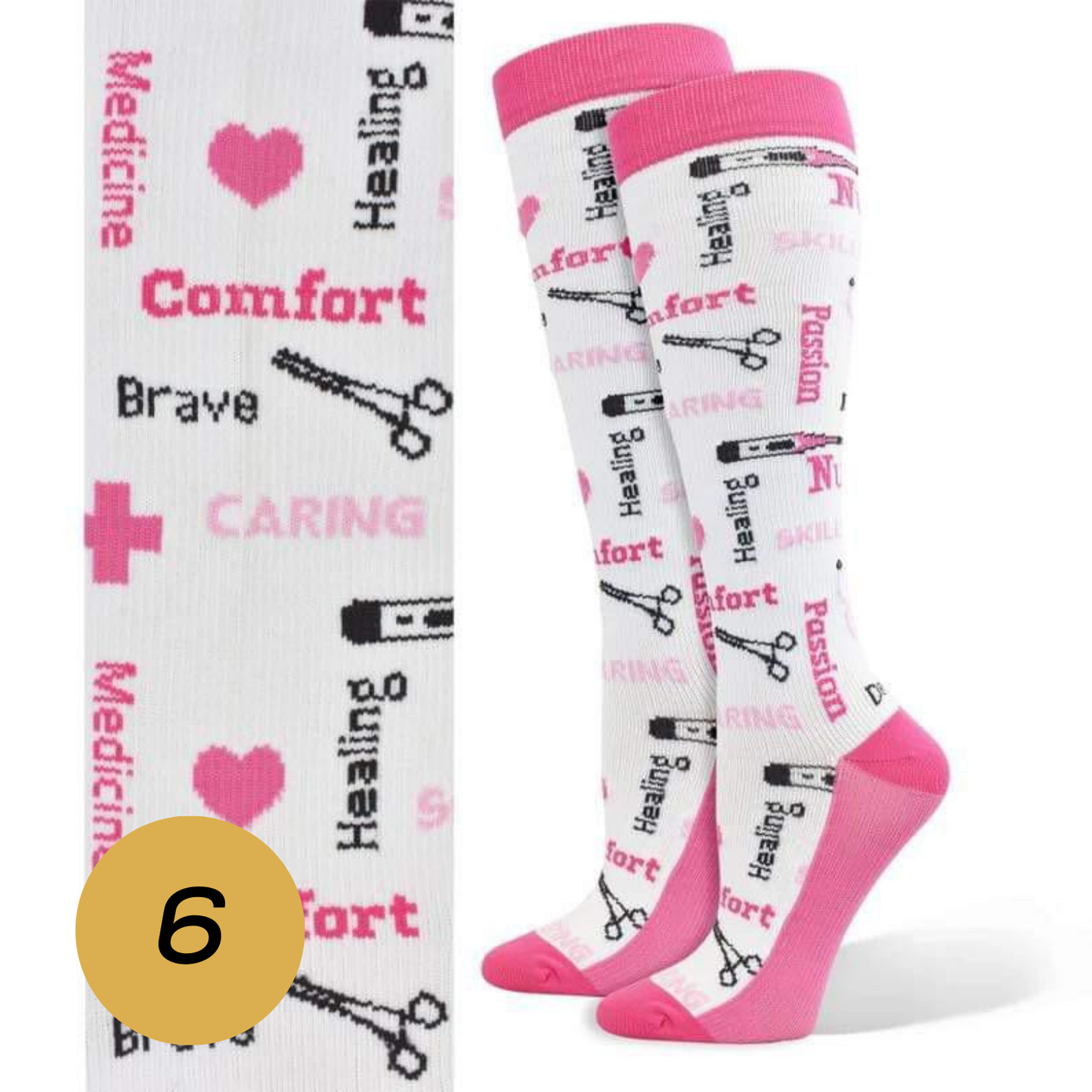 Nurse Couture Compression Socks