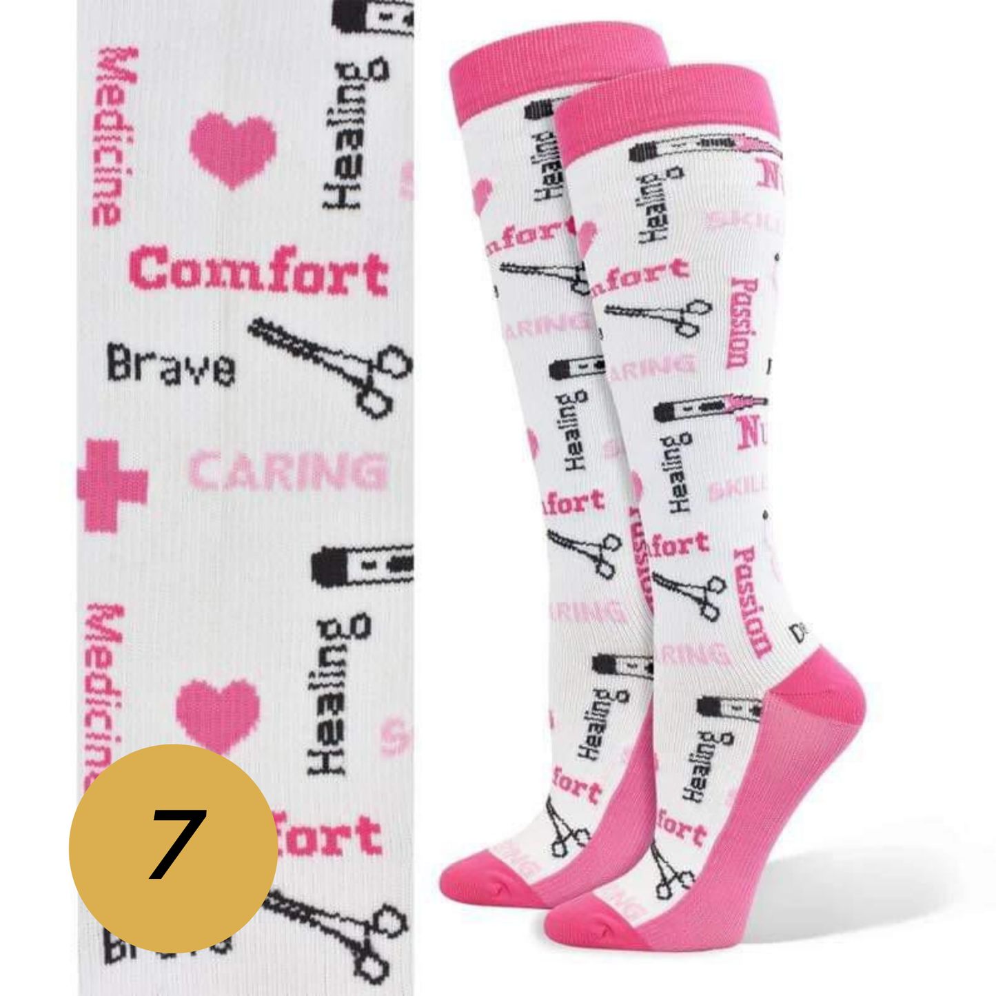 Nurse Couture Compression Socks